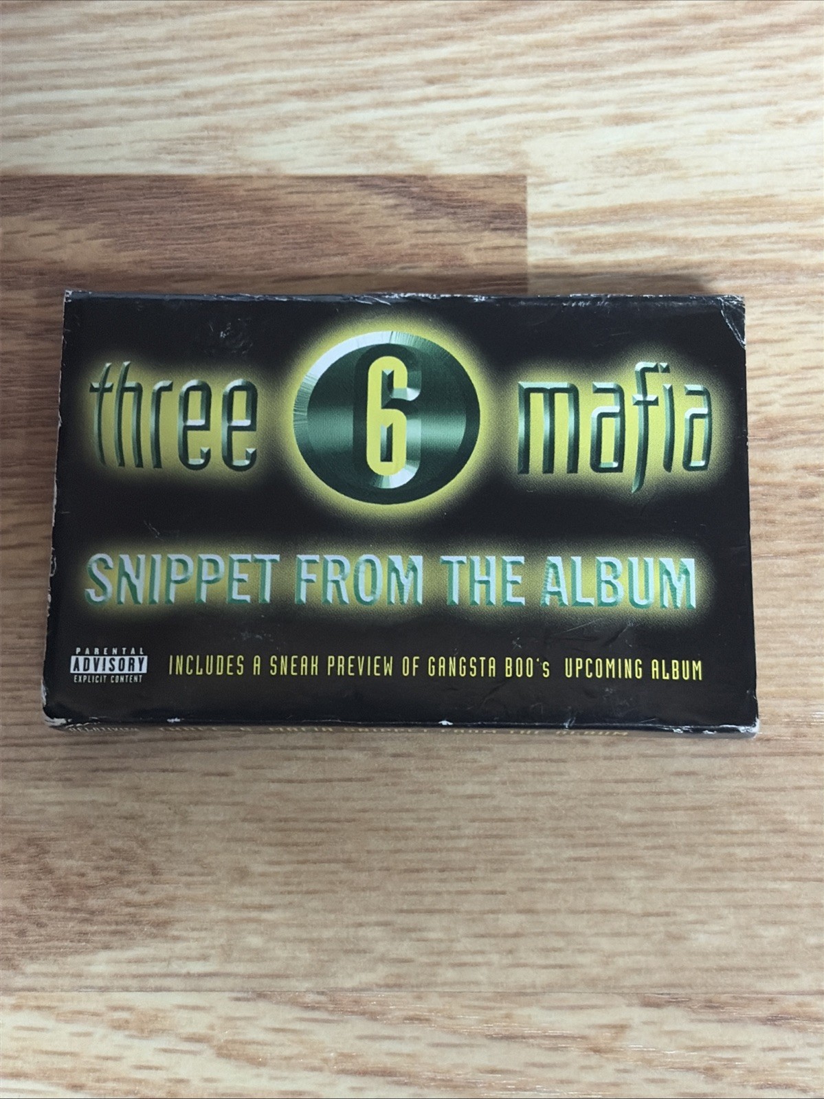 1998 Three 6 Mafia Snippet Promo Tape Gangsta Boo Enquiring Minds Vintage