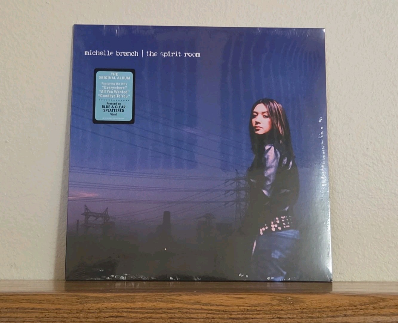 Michelle Branch The Spirit Room Vinyl LP Blue Clear Splattered Urban Outfitters