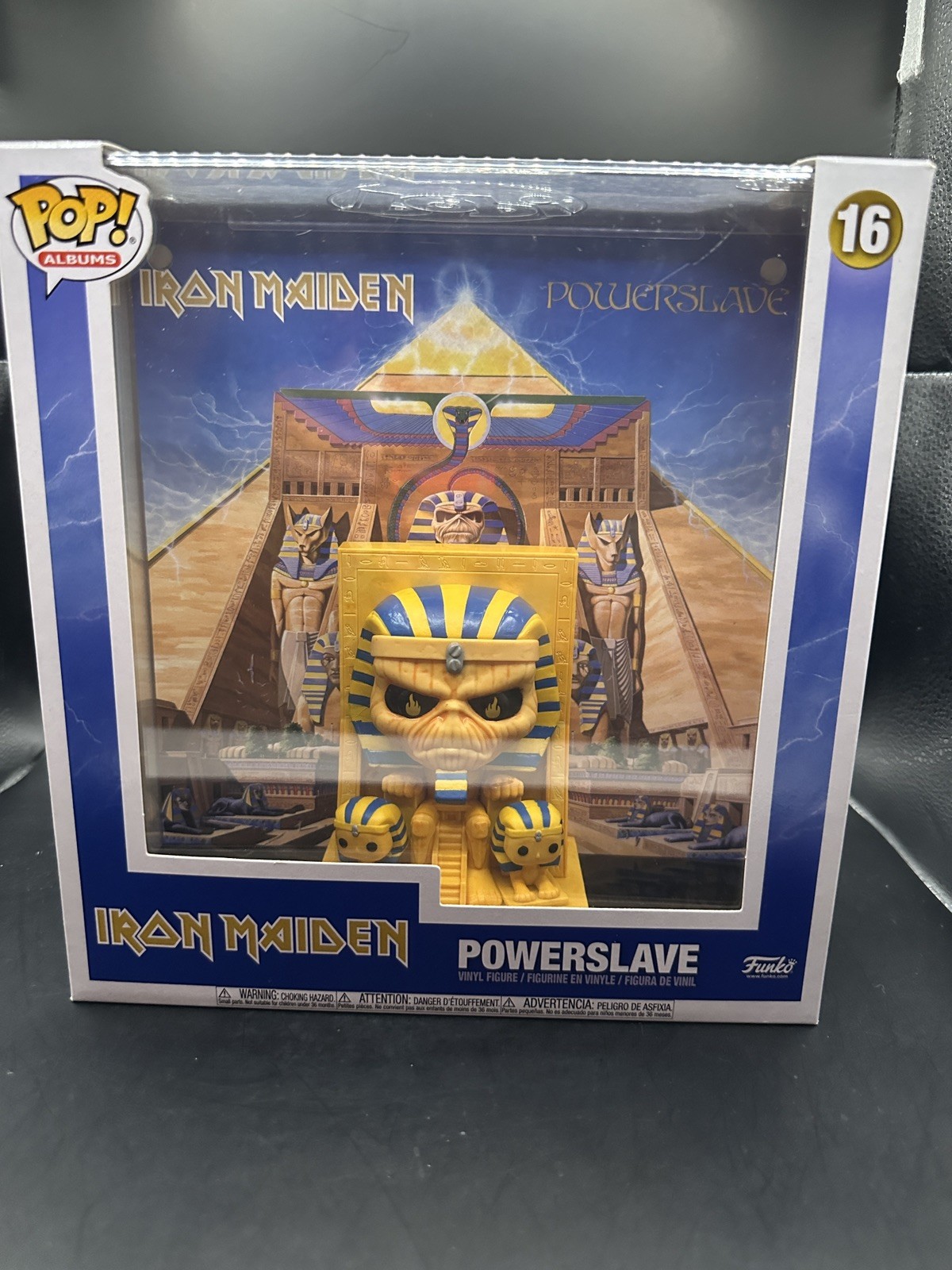 Funko Pop Albums Iron Maiden Powerslave #16 Vinyl Figure Original NEW