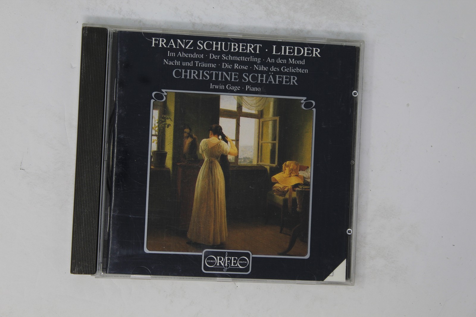 Franz Schubert Lieder Christine Schäfer Irwin Gage CD