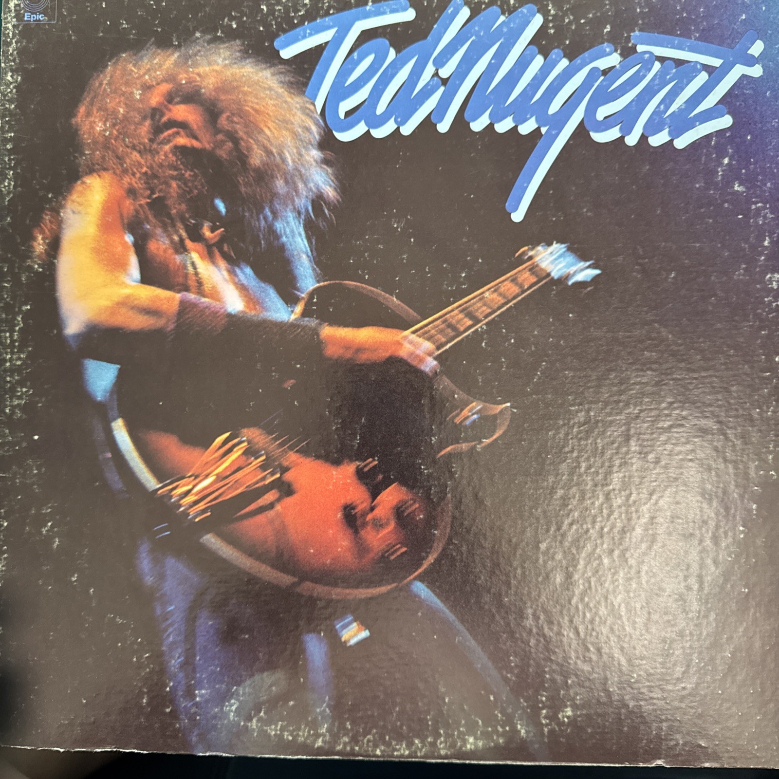 Ted Nugent Self Titled LP 1975 Epic PE 33692 Stereo Stranglehold