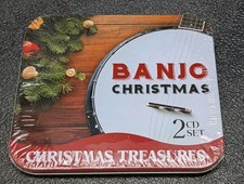 BANJO CHRISTMAS - CHRISTMAS TREASURES - 2 CD Set - New Sealed  picture