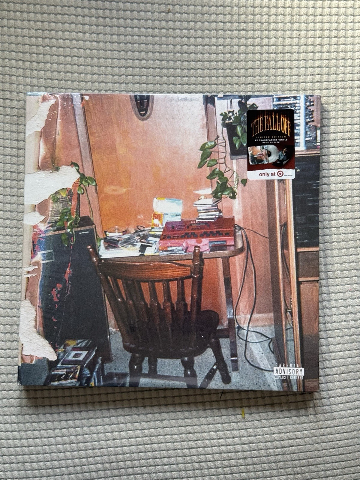 J. Cole The Fall Off Limited Edition Sealed Clear Vinyl 4xLP TRANSPARENT VINYLS