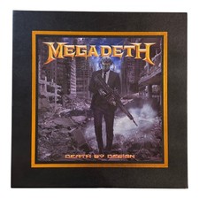 Megadeth Death by Design Alternate Cover fye Autographed Deluxe Edition Box Set picture