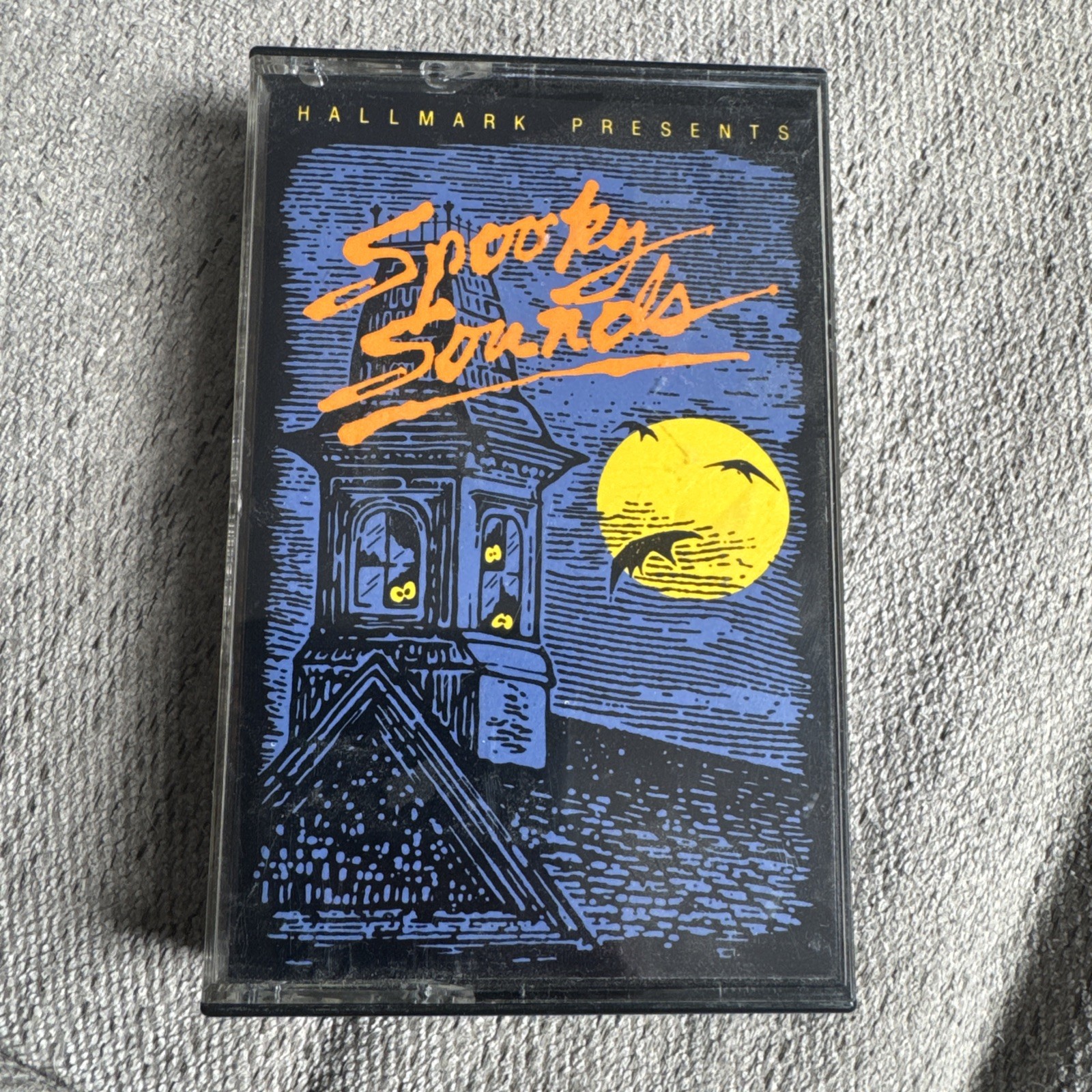 1989 Vintage Hallmark Spooky Sounds Cassette Tape Horror Halloween Scary Monster