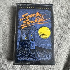 1989 Vintage Hallmark Spooky Sounds Cassette Tape Horror Halloween Scary Monster picture