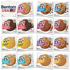 the Complete Cookie, 8 Flavor Variety Pack, Soft Baked, 16G Plant Protein, Vegan picture