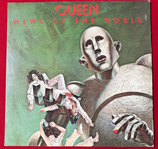 Queen News of the World Rock Vinyl LP Hollywood Records 1977. Great condition picture