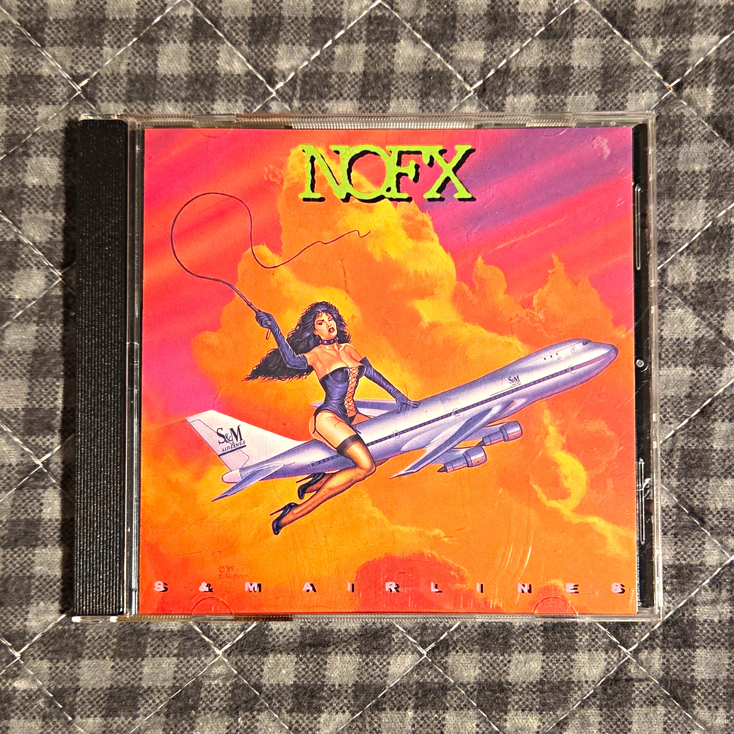 NOFX S&M Airlines CD 1989 Epitaph Punk Rock Album Catalog #E-86405-2