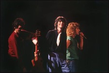 Led Zeppelin Jimmy Page Robert Plant Vorst-Nationaal Brussels Old Photo picture