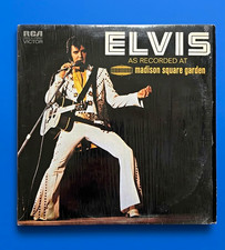 Elvis Presley As Recorded at Madison Square Garden RCA Victor LP 1972 12
