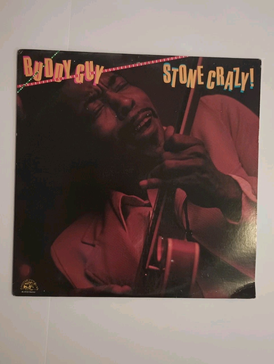 Buddy Guy – Stone Crazy 1981 LP, Alligator Records – AL 4723(VG+)