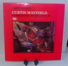 Curtis Mayfield Something To Believe In Vintage Vinyl Record  picture