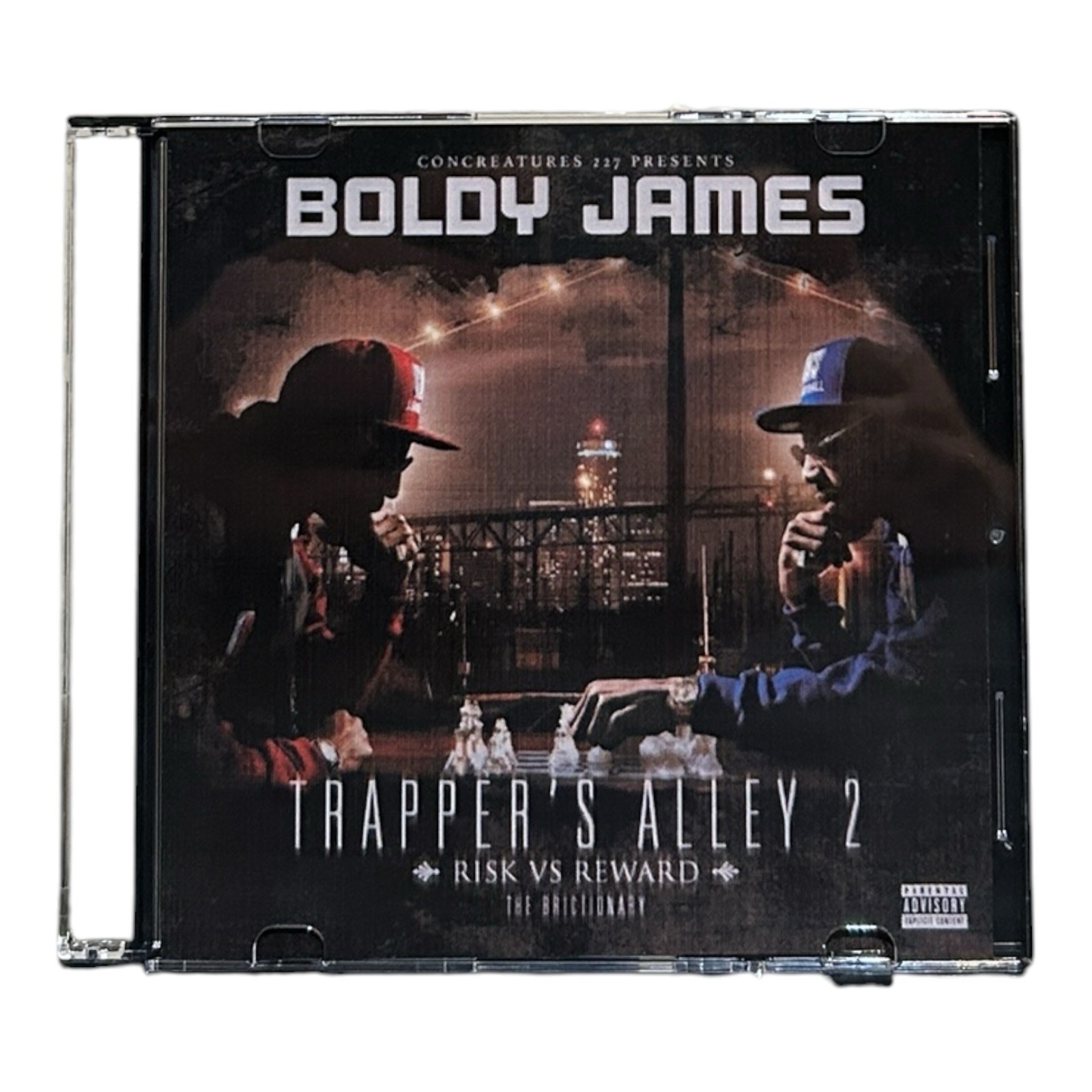 Boldy James Trapper's Alley 2: Risk VS Reward CD Rare Detroit Rap Underground
