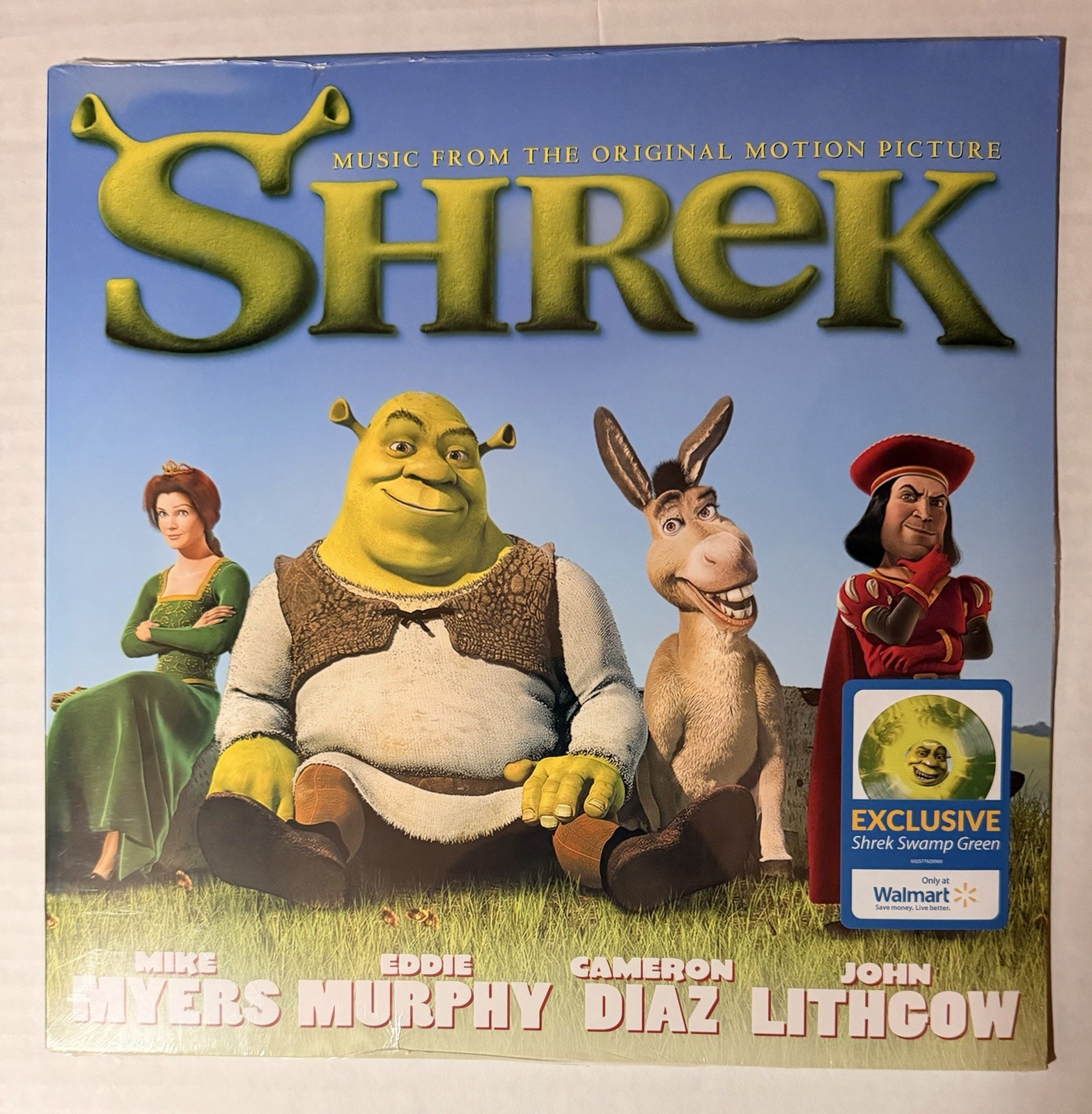 Shrek (Original Soundtrack) - Swamp Green Vinyl - New & Sealed