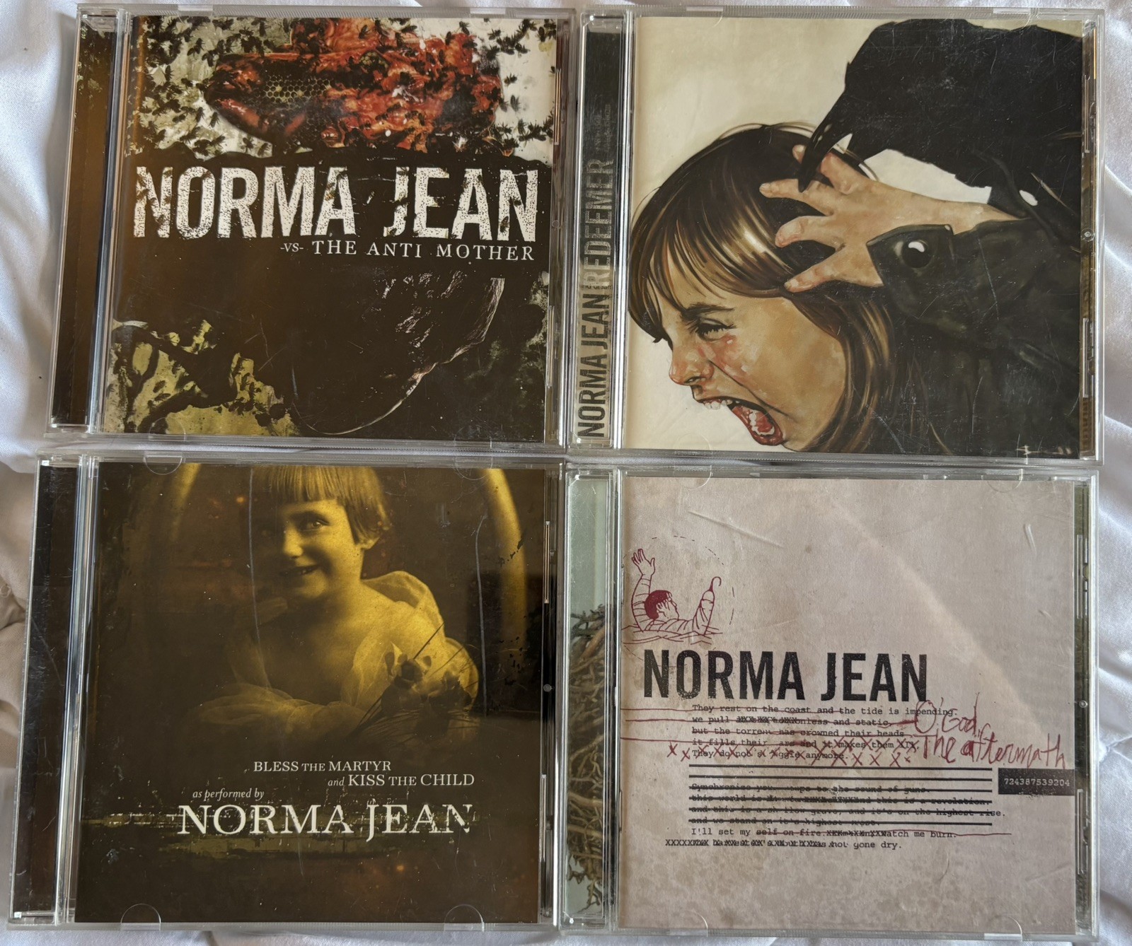 Norma Jean 4 CD Lot *RARE* OP’s of Bless The Martyr & O God The Aftermath