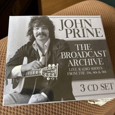 JOHN PRINE - Broadcast Archive (3cd) - 3 CD - Import - RARE picture