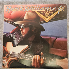 Hank Williams Jr. Five-O / 1985 WB Country Rock / Vinyl LP 12