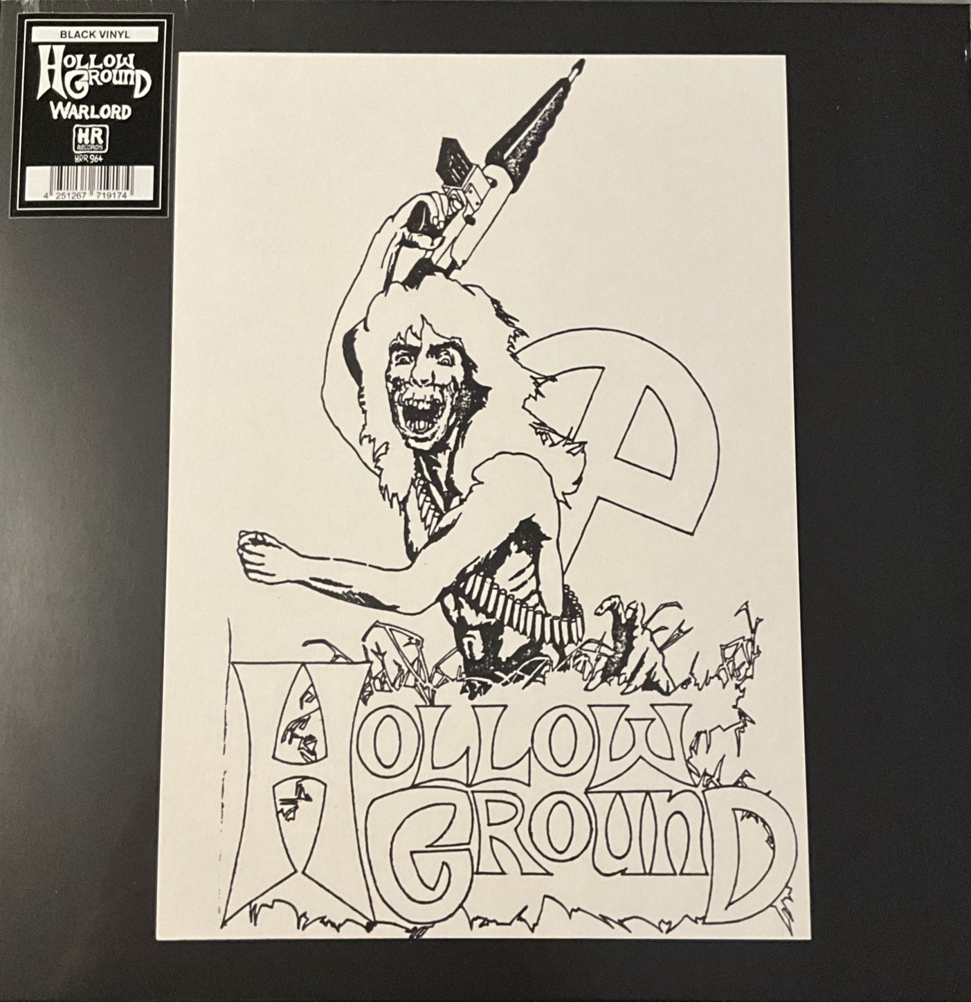 Hollow Ground - Warlord LP 2024 High Roller Records – HRR964 [New] *DE