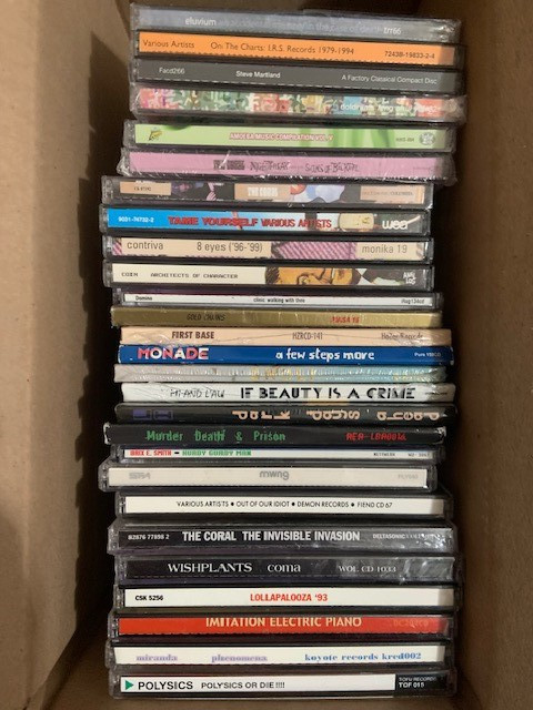 27 Indie/Alternative/Post-Punk CD lot Polysics Coin Coral Monade Eluvium IRS SFA
