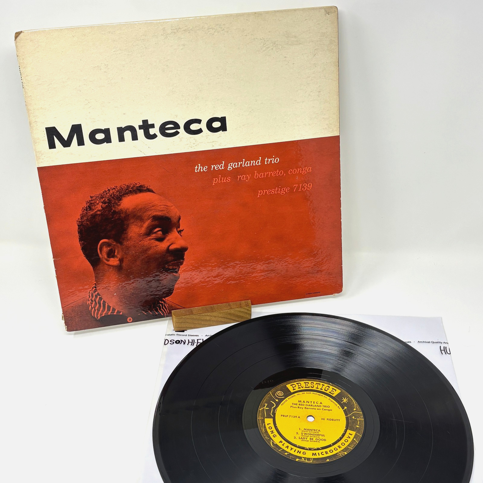 1958 Mono Press The Red Garland Trio - Manteca Vinyl LP Deep Groove RVG