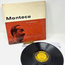1958 Mono Press The Red Garland Trio - Manteca Vinyl LP Deep Groove RVG picture