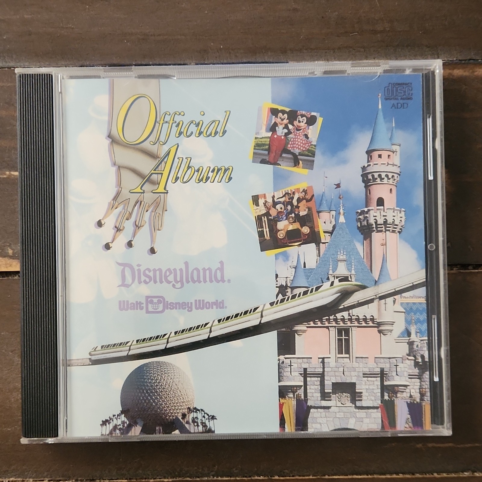 Disney Disneyland/Walt Disney World Official Album CD Soundtracks 1991