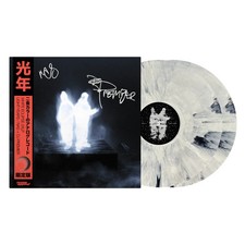 NAS & DJ PREMIER Light-Years LE 500 WHITE ECLIPSE Vinyl SIGNED Cover 2LP picture