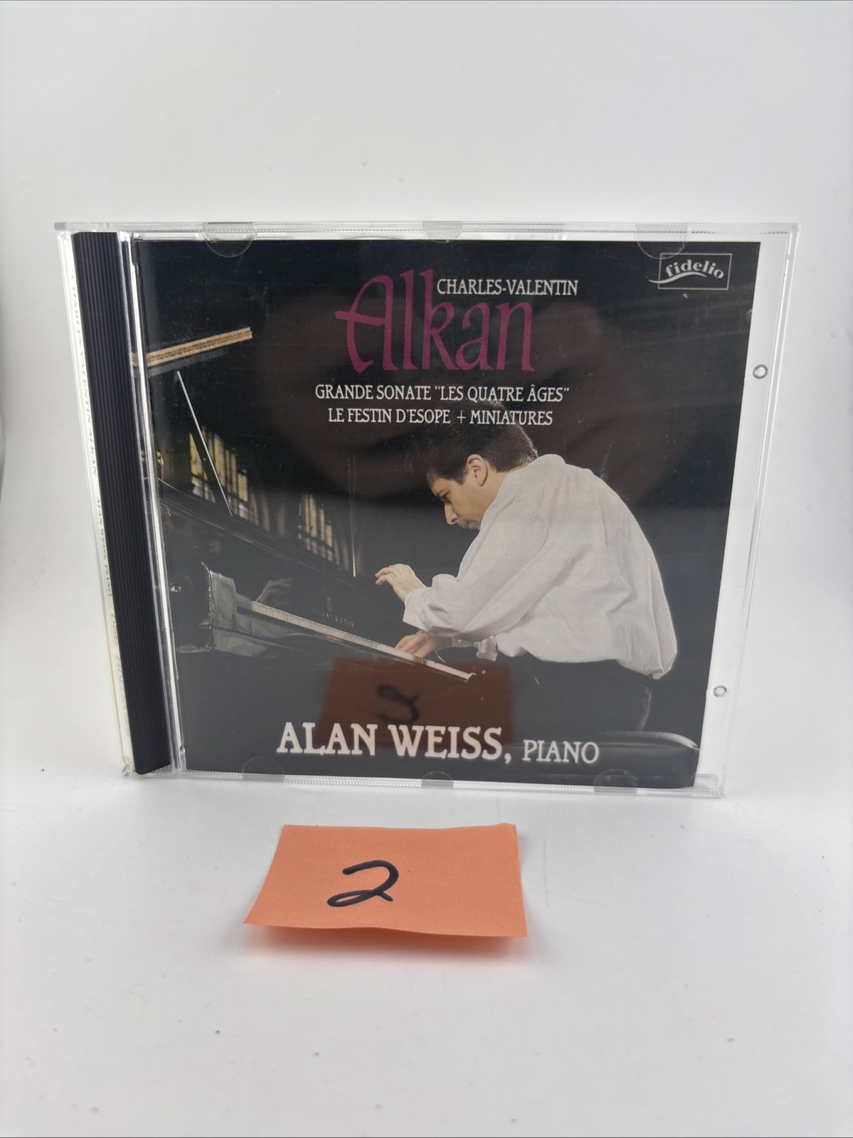 ALKAN ALAN WEISS - Alkan: Grand Sonata Les Quarte Ages / Le Festin D'esope VG