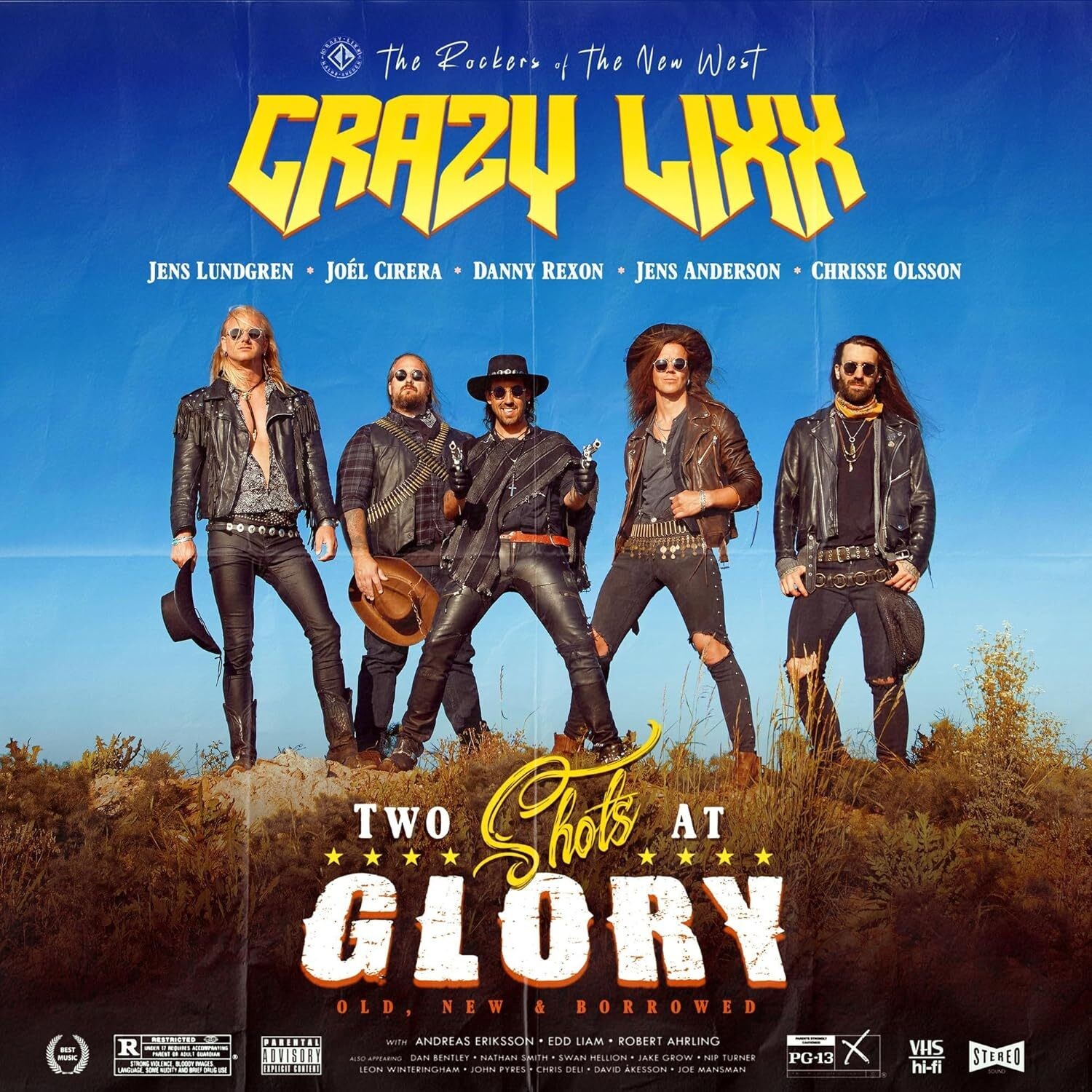 Crazy Lixx Two Shots at Glory (CD) Album (UK IMPORT)