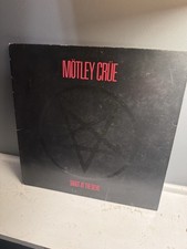 Vtg 1983 MOTLEY CRUE Album SHOUT AT THE DEVIL Lp 1ST PRESS OG VINYL is NEAR MINT picture
