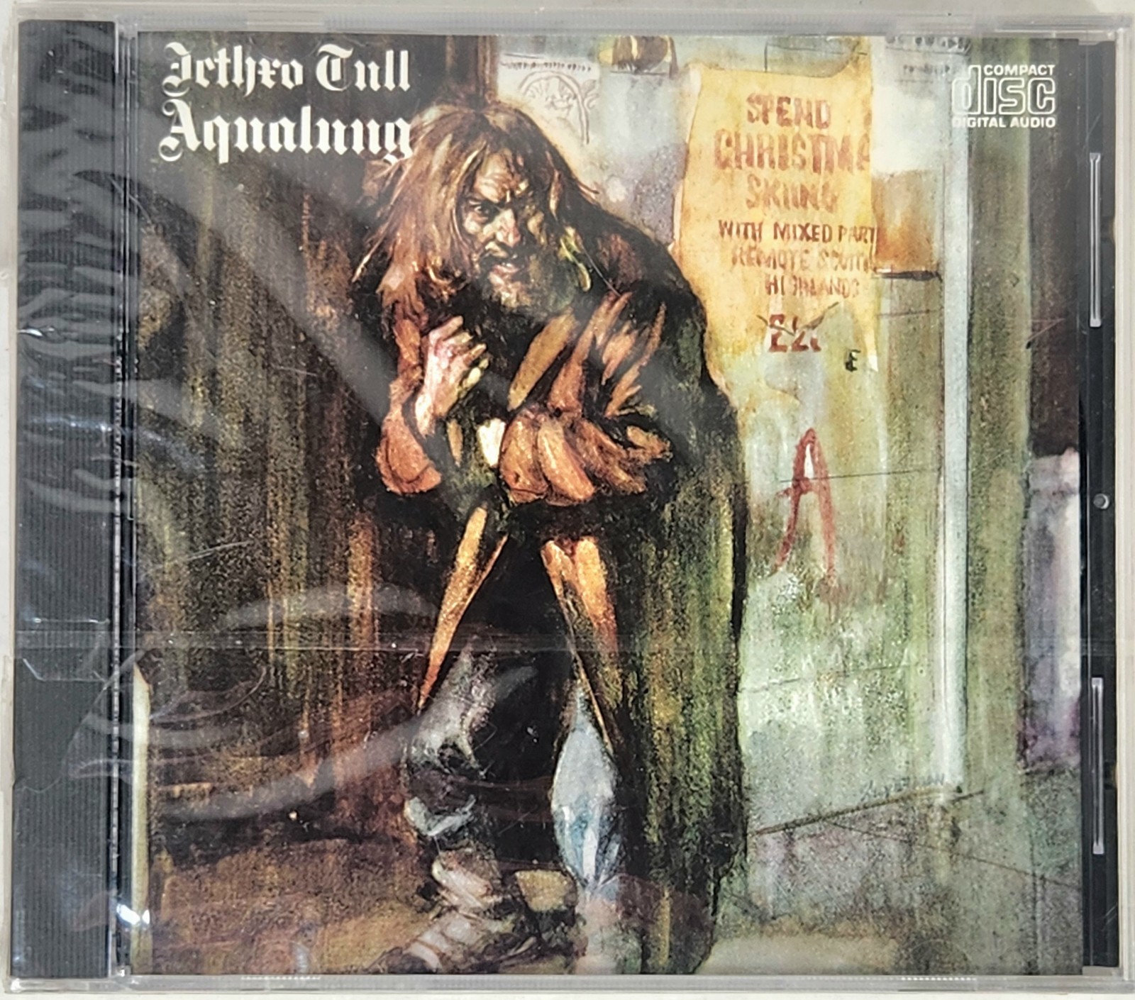 RARE JETHRO TULL - AQUALUNG CD, 1984 Chrysalis - DADC VK 410 - NEW SEALED