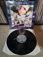 Carcass Swansong Lp Vinyl OG 1996 1st UK Press EX/EX Wax Earache RARE picture