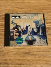 Vintage 1994 Epic Records Oasis Definitely Maybe CD Preowned picture