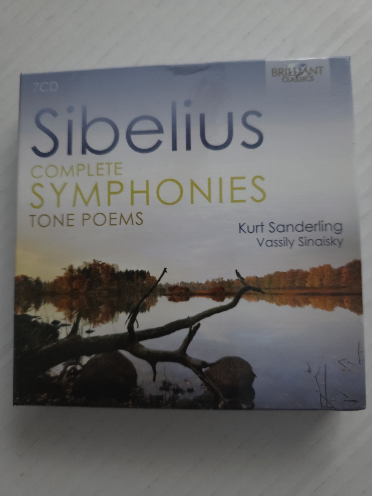Sibelius complete symphonies Tone Poems  7 Cd\'s Box Set