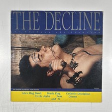 The Decline Of Western Civilization LP 1983 Slash RE US Black Flag Germs X picture