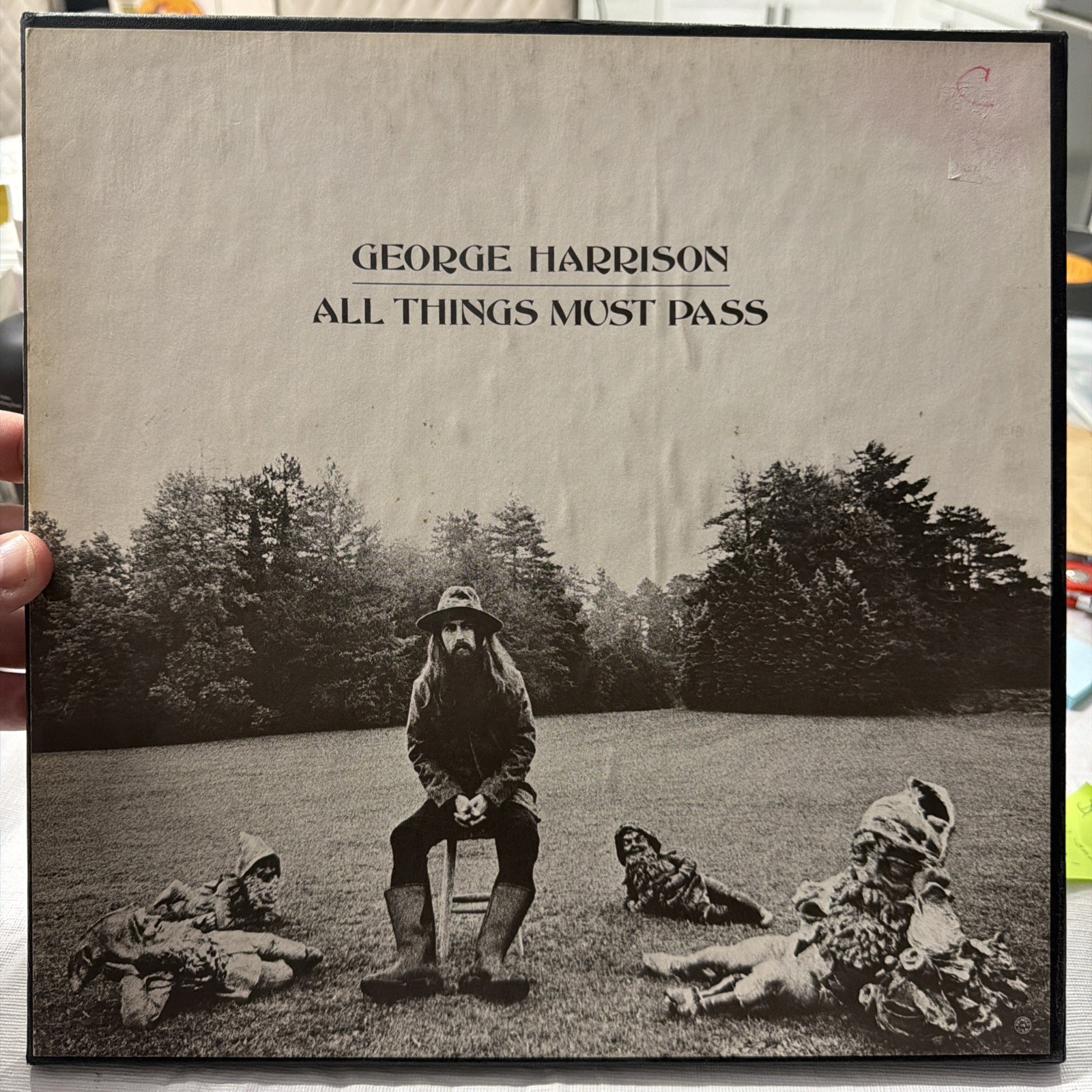 1970 George Harrison - All Things Must Pass 3LP33 - Ex, Ultrasonic Cleaned 