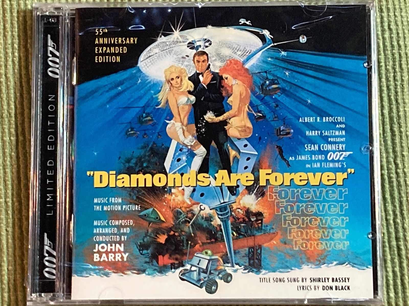 JAMES BOND DIAMONDS ARE FOREVER 49 TRACK 2 CD SET NEW SEALED