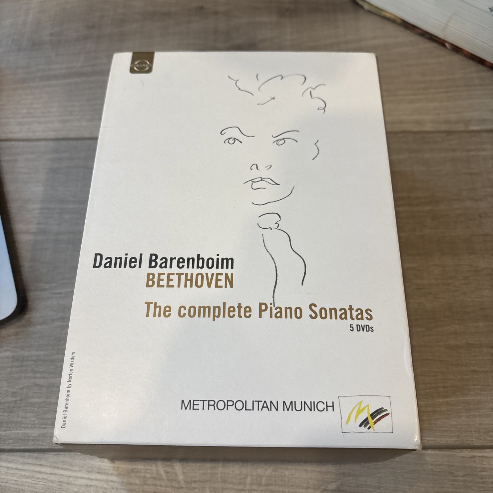 Daniel Barenboim: Beethoven The Complete Piano Sonatas 5 DVD 3 of 5 still sealed