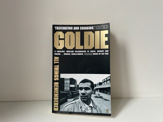 Goldie - All Things Remembered Autobiography Paperback Book
