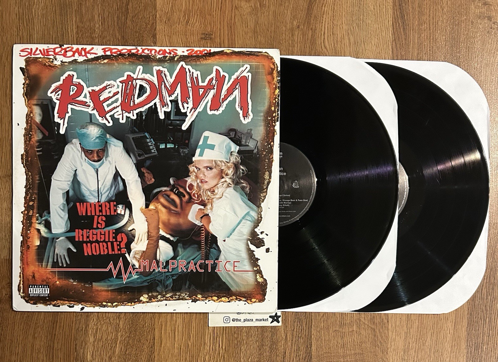 Redman Malpractice vinyl 2xLP 2001 Def Jam Records Rare out of print hip hop