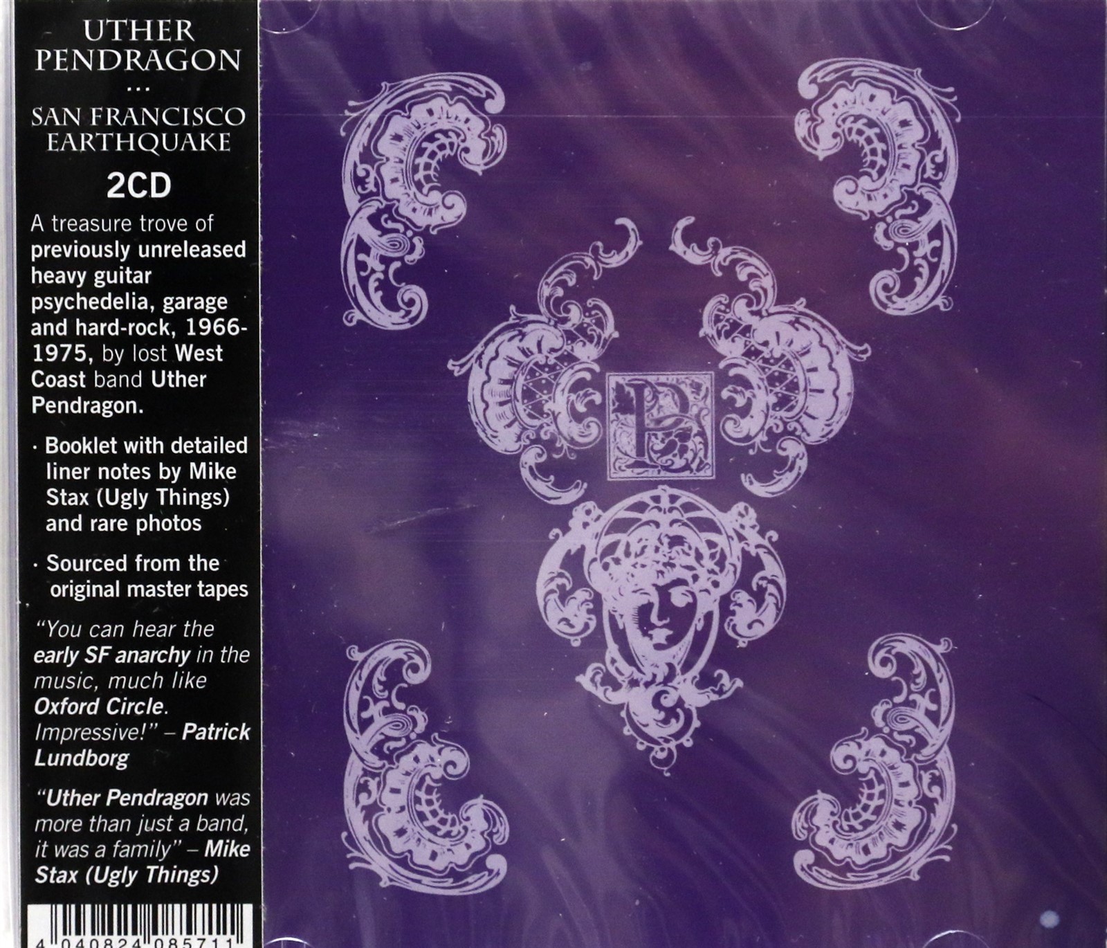 Uther Pendragon-San Francisco Earthquake US psych 2 cd s