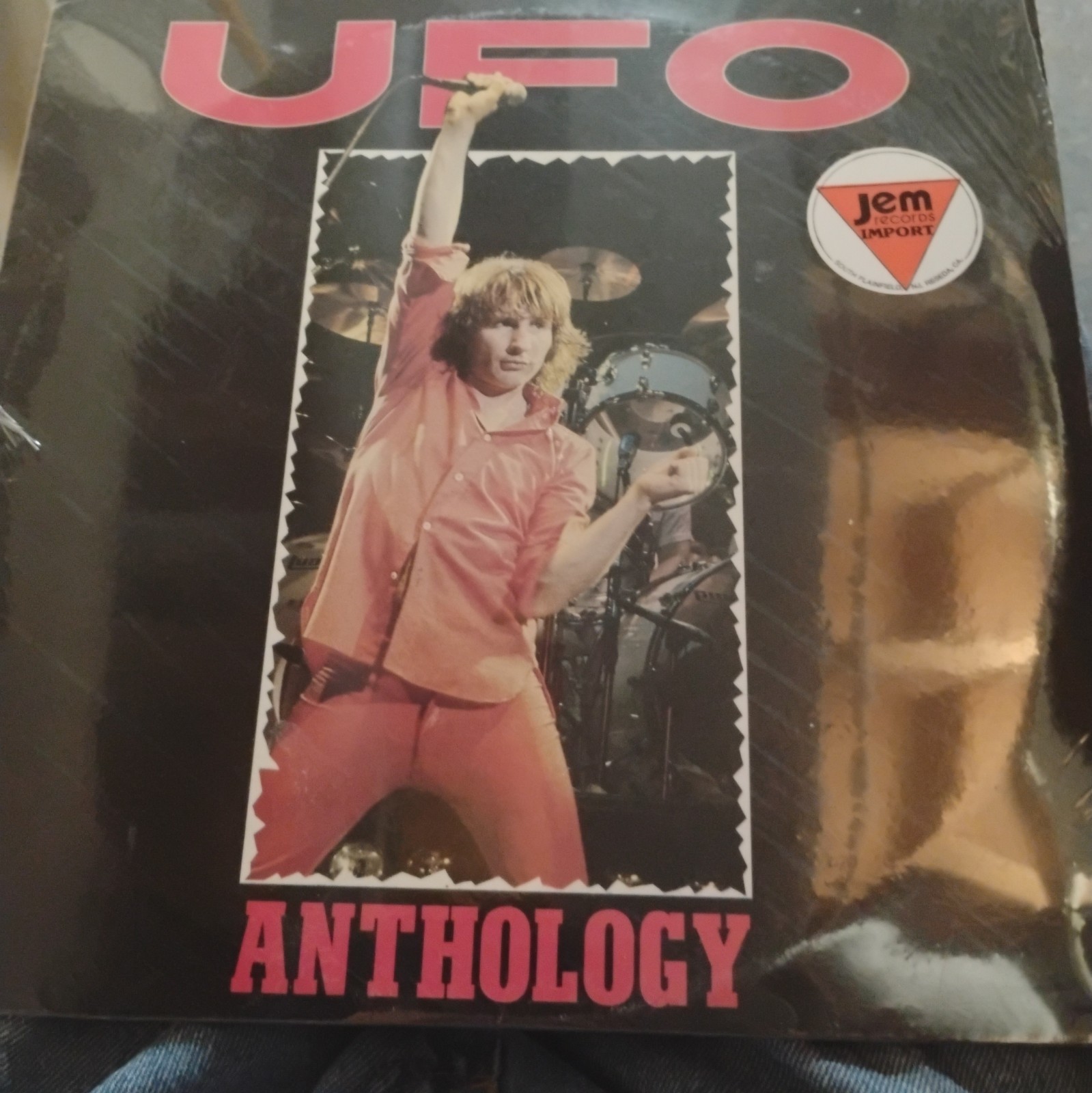 NEW UFO: Anthology 2xLP Compilation Castle Communications (1987), Import