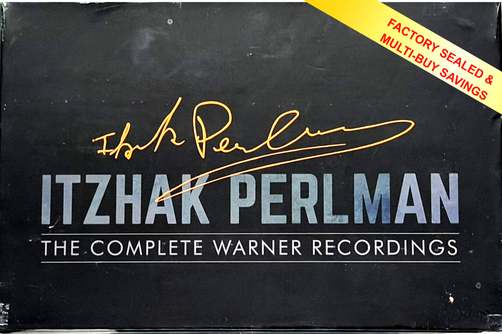 Itzhak Perlman The Complete Warner Recordings 77CD Box Set FACTORY SEALED  OOP