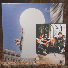 SIGNED Swapmeet Mount Zero WHITE BLUE SPLATTER vinyl vertigo /150 oxalis picture