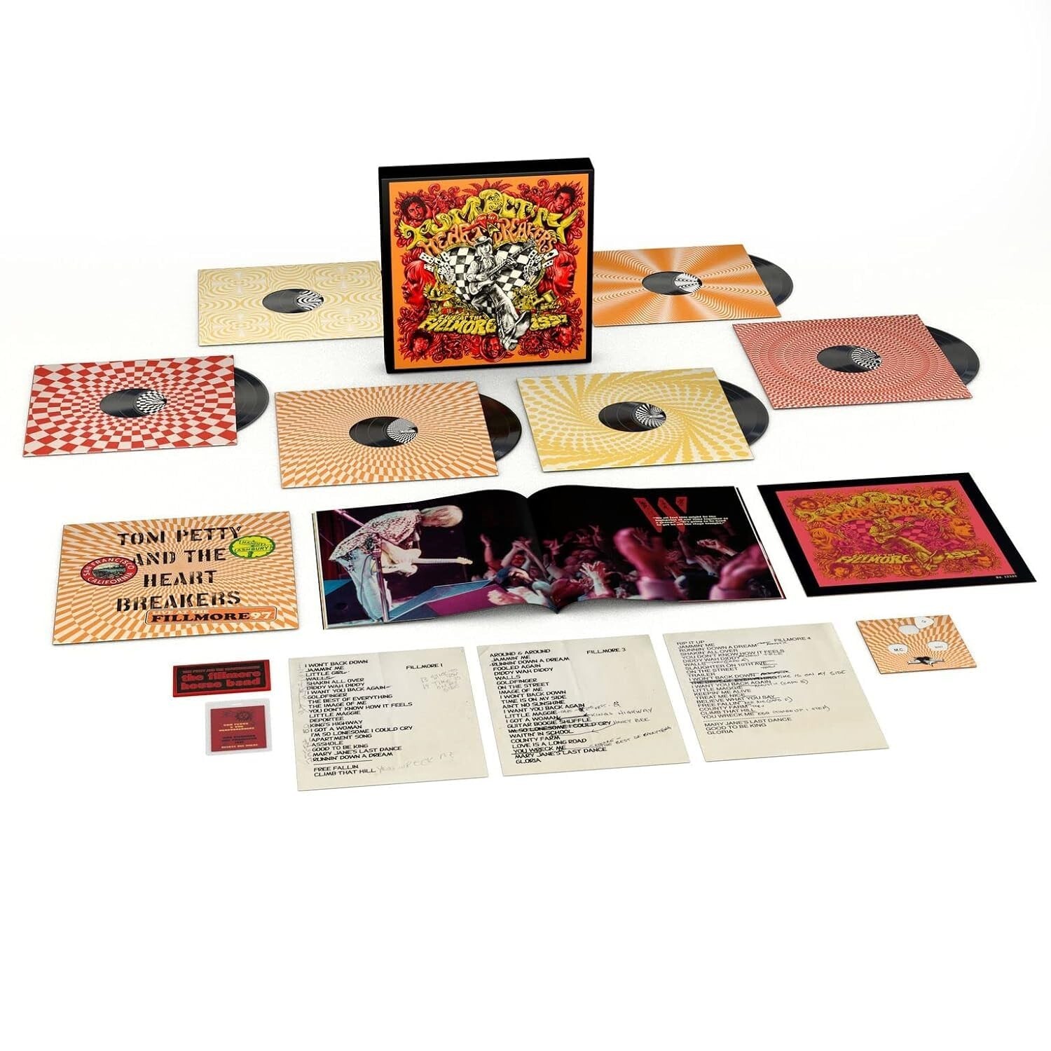 Tom Petty And The Heartbreakers – Live At The Fillmore 1997 6LP 12