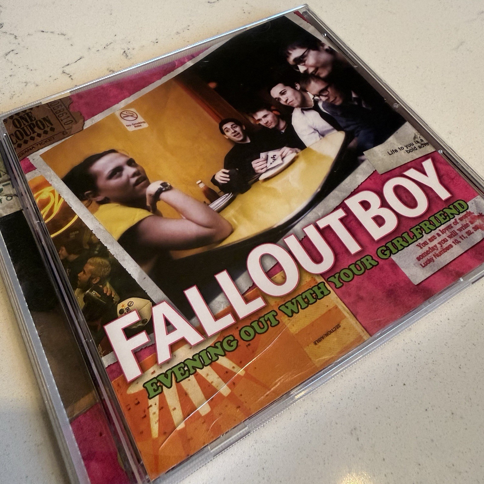 Fall Out Boy – Evening Out With Your Girlfriend CD 2005 - RARE