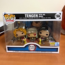 Funko Pop Moment Demon Slayer Tengen Uzui w/ Wives #1944 Conv Exclusive LE picture