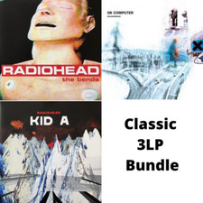 Radiohead Classic 3 LP Vinyl Collection Custom Bundle [New & Sealed] picture