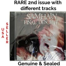 Samhain Final Descent CD : Evilive w/new songs *NOT* the fake Plan9 reissue NEW picture